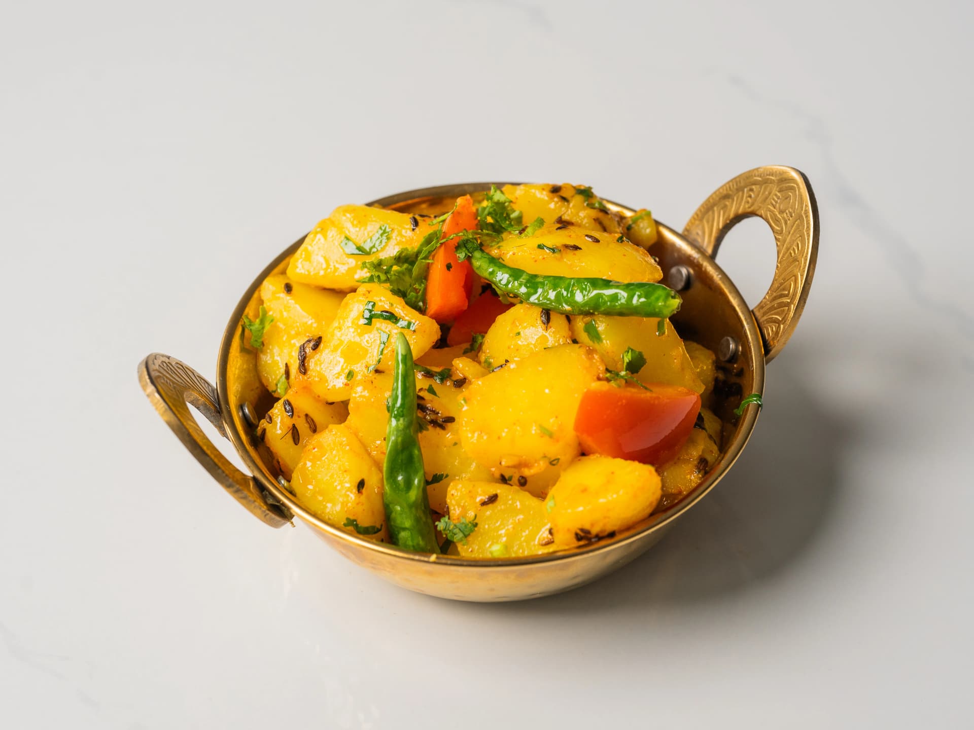 Aloo Jeera at Chopras Indian Restaurant Den Haag