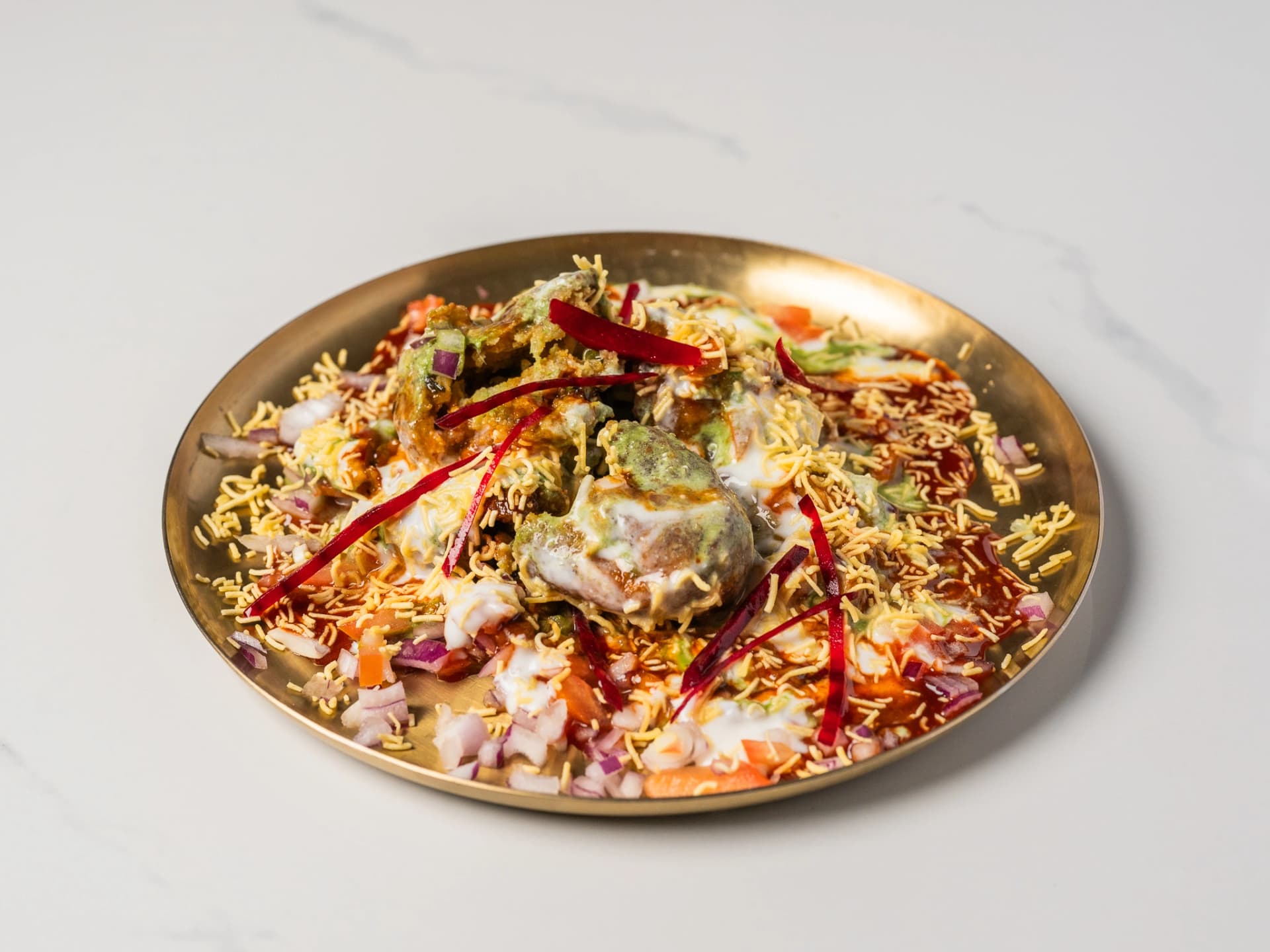 Aloo Tikki at Chopras Indian Restaurant Den Haag