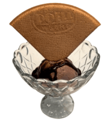 Ice Cream Chocolate at Chopras Indian Restaurant Den Haag