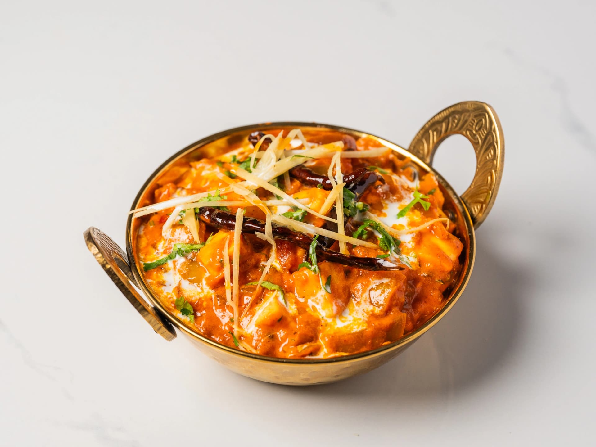 Karahi Paneer at Chopras Indian Restaurant Den Haag