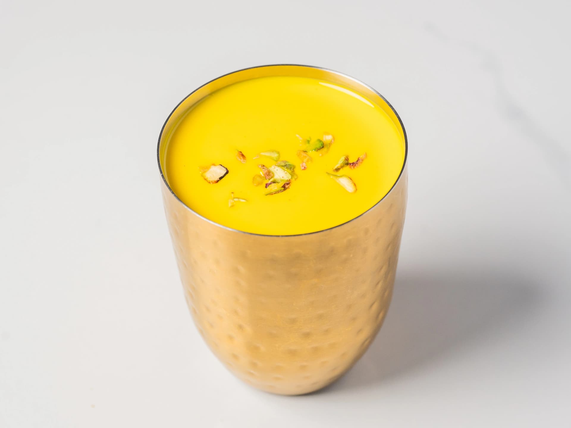 Mango Lassi at Chopras Indian Restaurant Den Haag