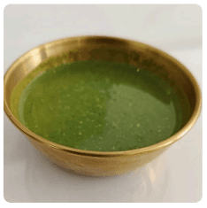 Mint Chutney at Chopras Indian Restaurant Den Haag