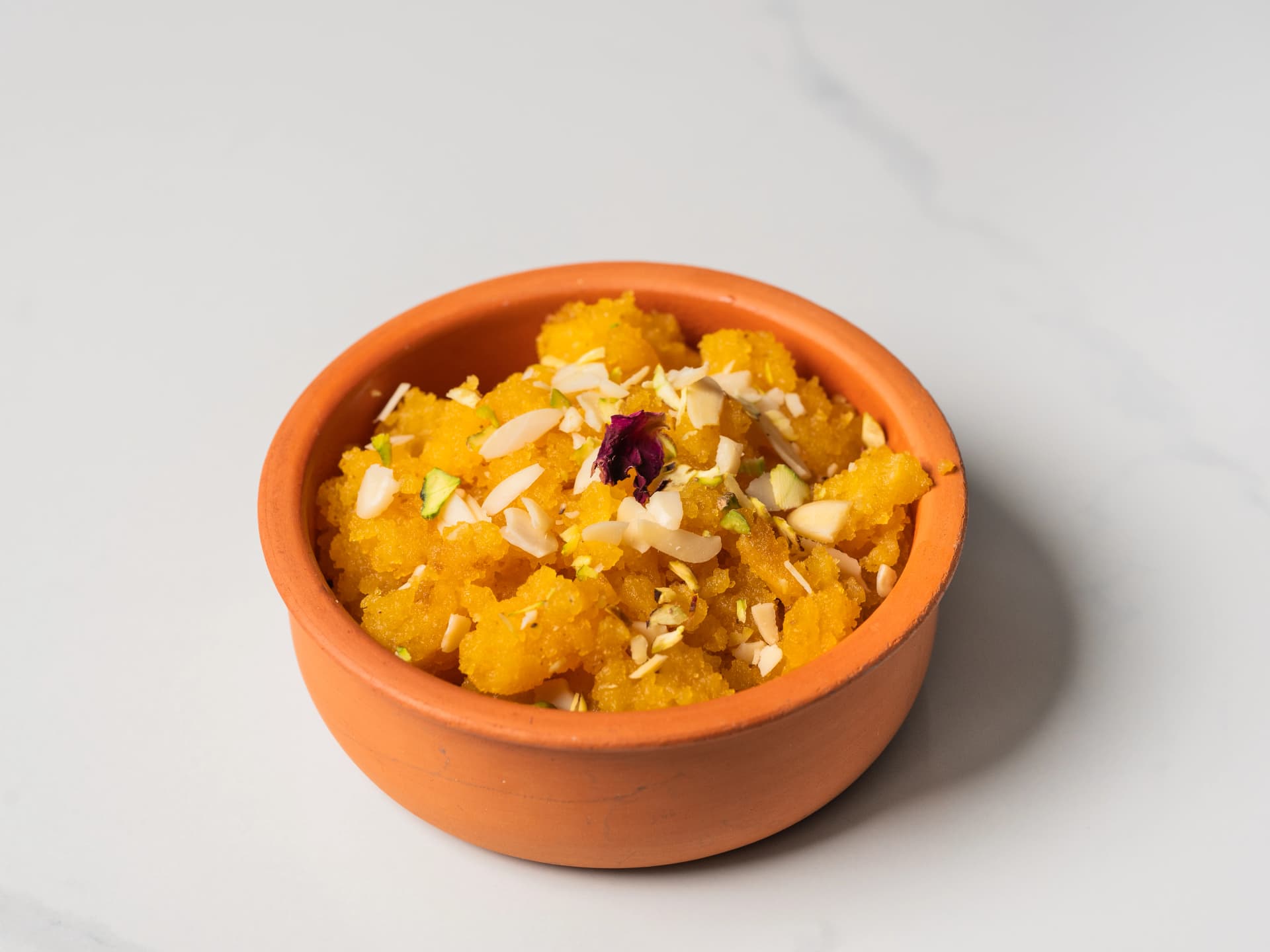 Moong Dal Halwa at Chopras Indian Restaurant Den Haag