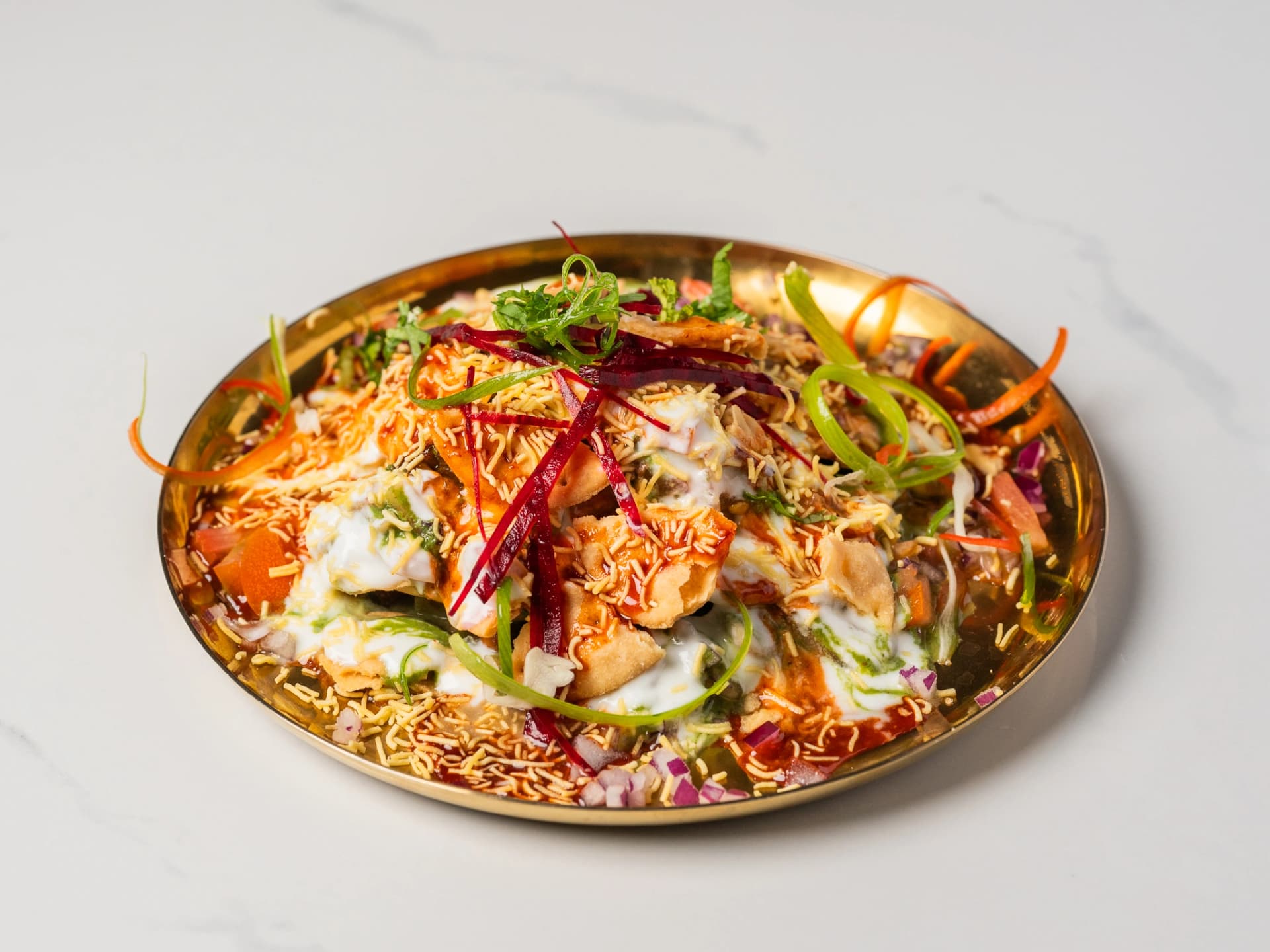 Papdi Chaat at Chopras Indian Restaurant Den Haag