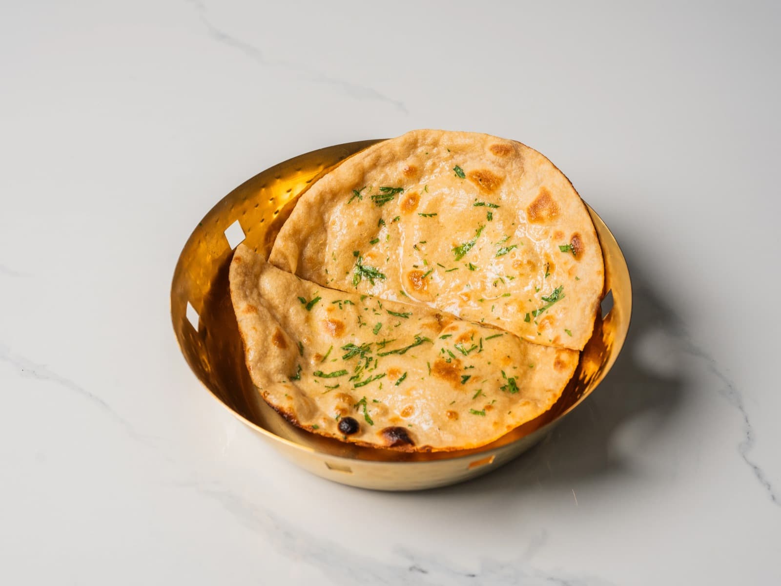 Butter Roti at Chopras Indian Restaurant Den Haag