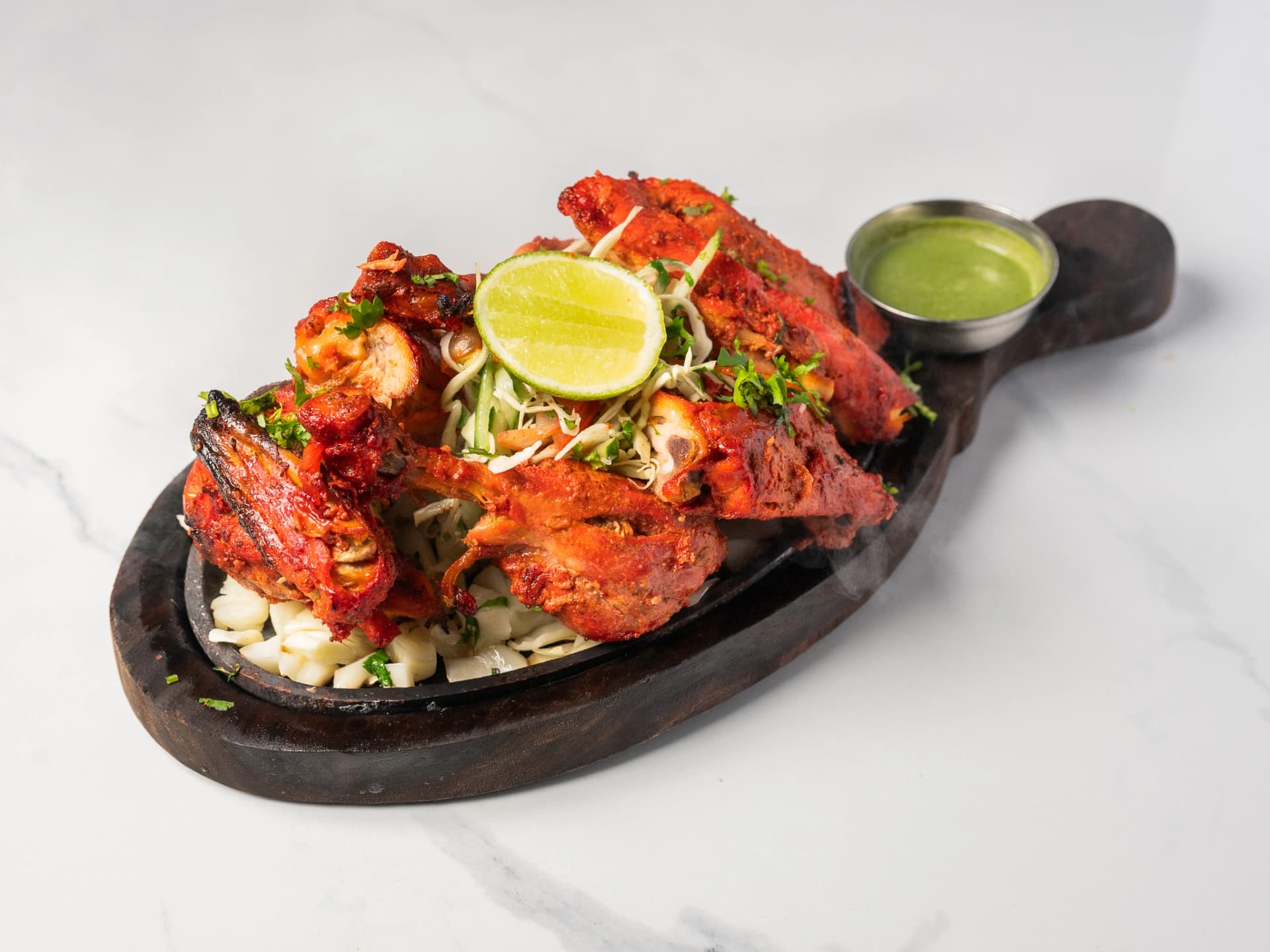 Tandoori Chicken at Chopras Indian Restaurant Den Haag