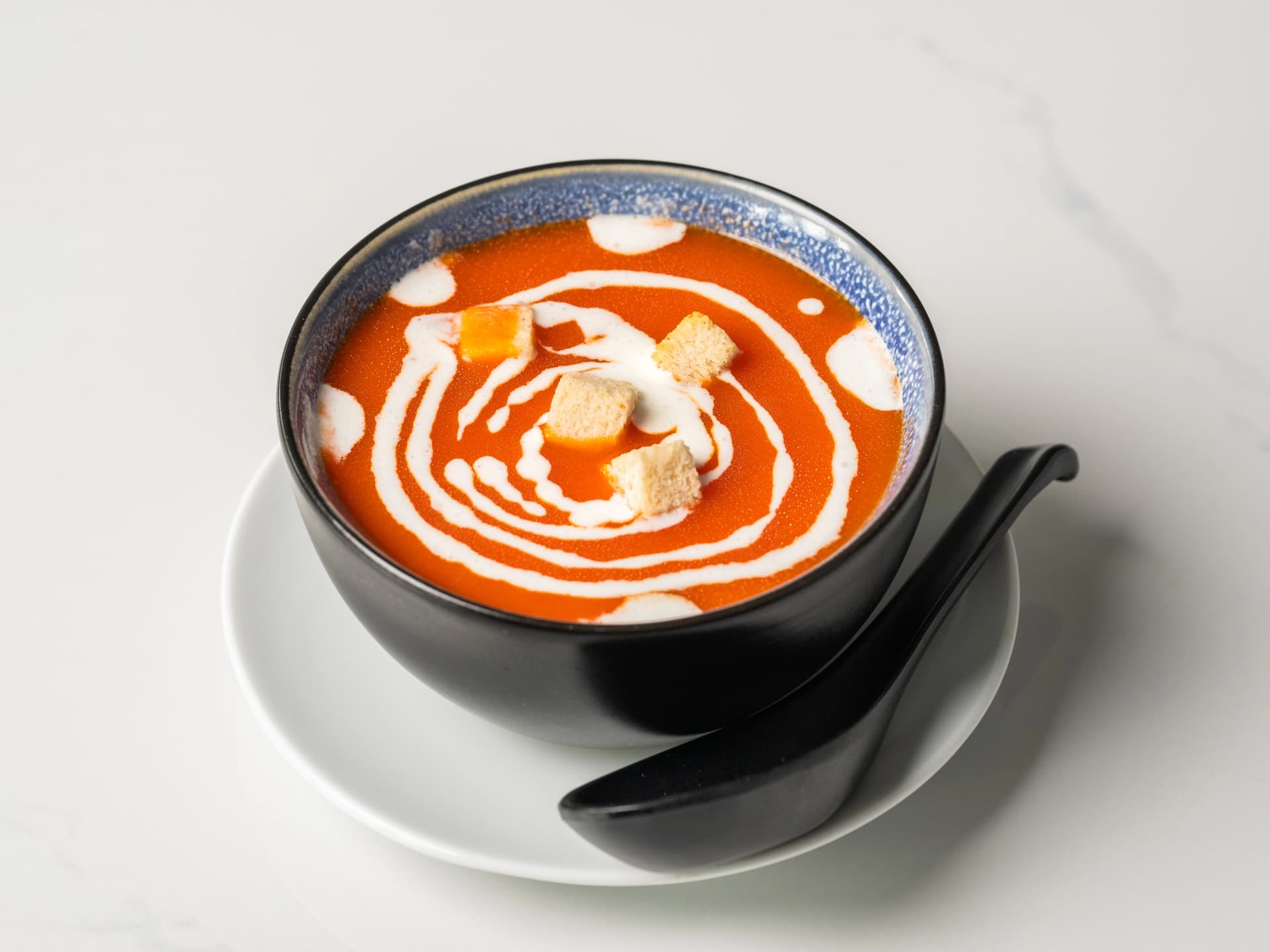 Tomato Soup at Chopras Indian Restaurant Den Haag