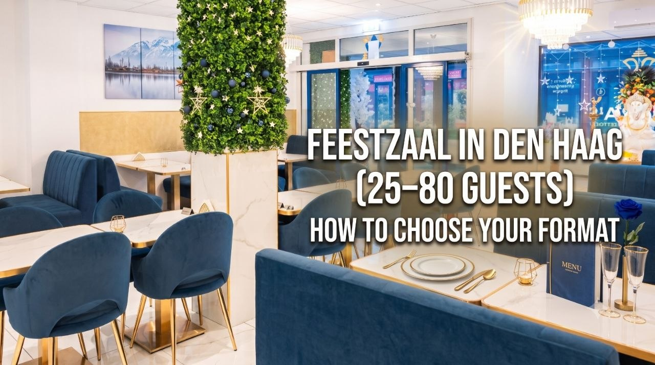 Feestzaal in Den Haag for 25–80 Guests: Choose the Right Event Format